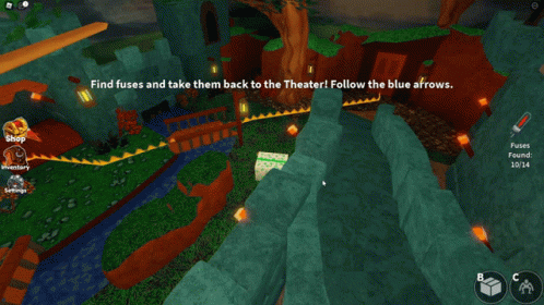 Orange Running Rainbow Friends GIF