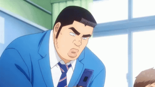 Ore Monogatari Takeo Goda On Phone Panicked Reaction GIF