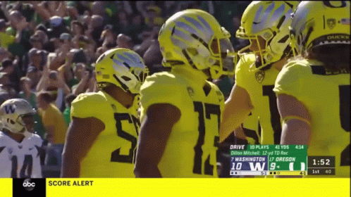 Oregon Ducks Hand Sign Code GIF