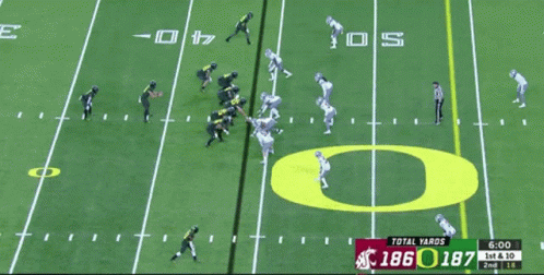 Oregon Ducks Take Down GIF