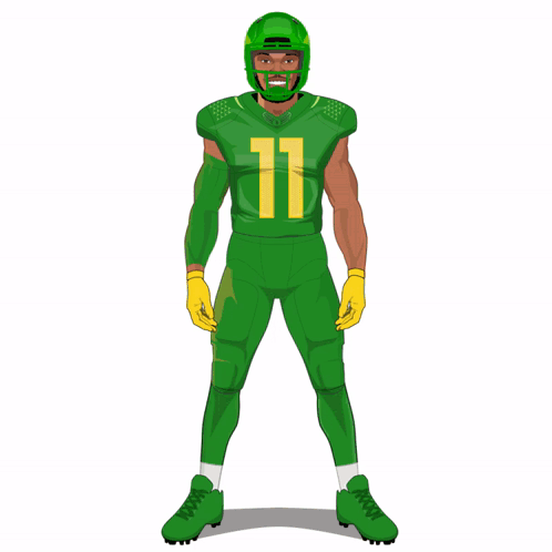 Oregon Ducks Troy Franklin Animation GIF