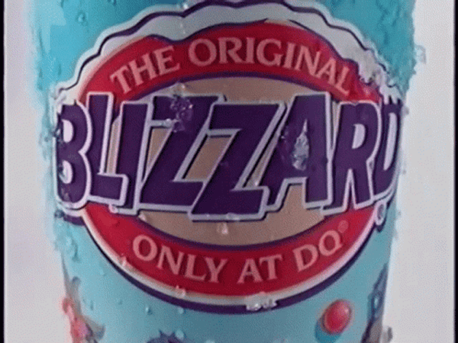 Original Dairy Queen Blizzard Flavor GIF