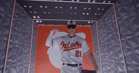 Orioles Austin Hays Entrance GIF