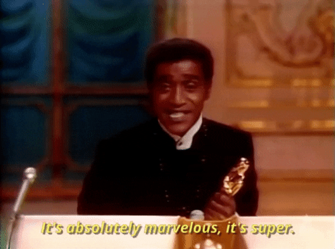 Oscar Academy Awards Sammy Davis It's Super GIF