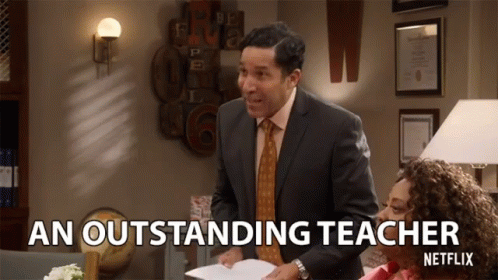 Oscar Nuñez An Outstanding Teacher GIF