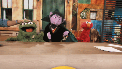 Oscar The Grouch Sesame Street Gane GIF