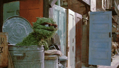 Oscar The Grouch Talking With Full Teeth GIF