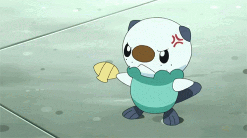 Oshawott Mystery Dungeon Throw GIF