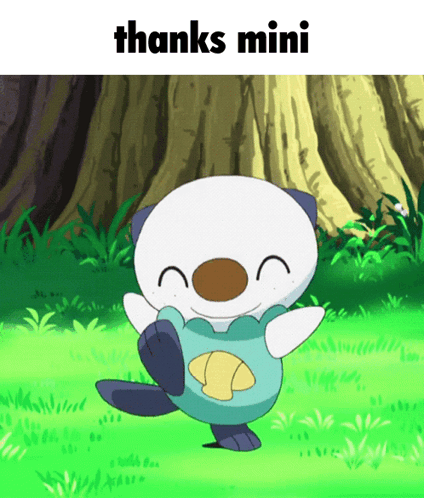 Oshawott Pokemon Happy Dancing GIF