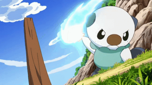 Oshawott Pokemon Spinning Dungeon GIF