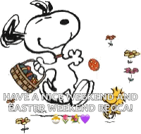 Ostern Snoopy Gif GIF