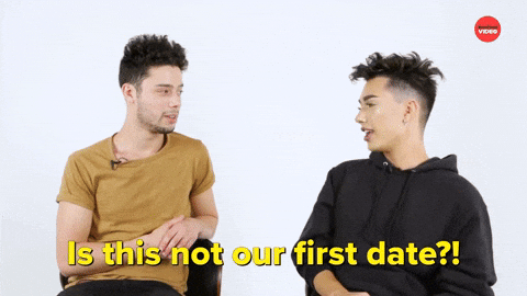 Our First Date GIF