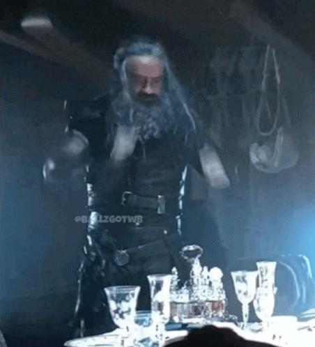 Our Flag Means Death Blackbeard Fixing Hair GIF