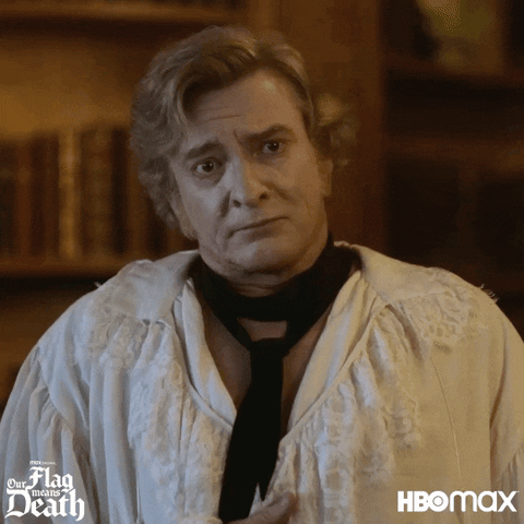 Our Flag Means Death Stede Bennet Eyebrow Twitch GIF