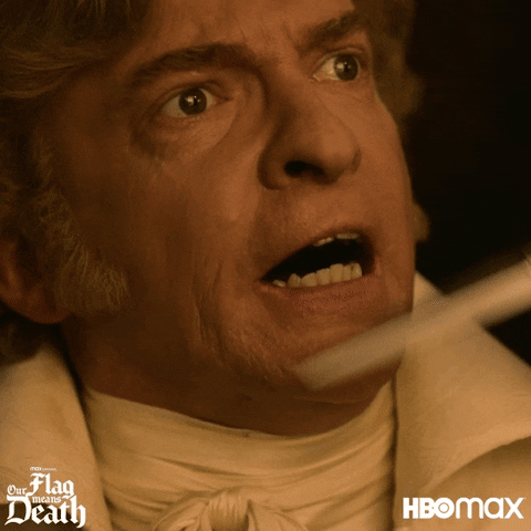 Our Flag Means Death Stede Bennet Knife Point GIF