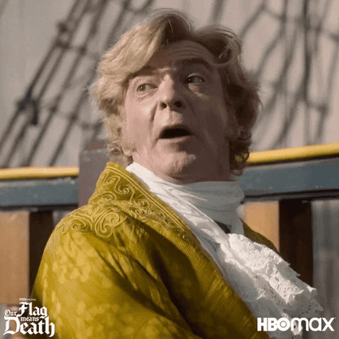 Our Flag Means Death Stede Bonnet Scream GIF