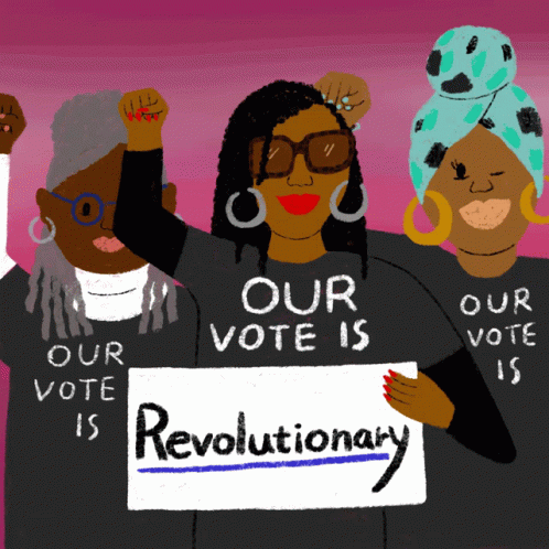Our Vote Is Revolutionary Revolution GIF