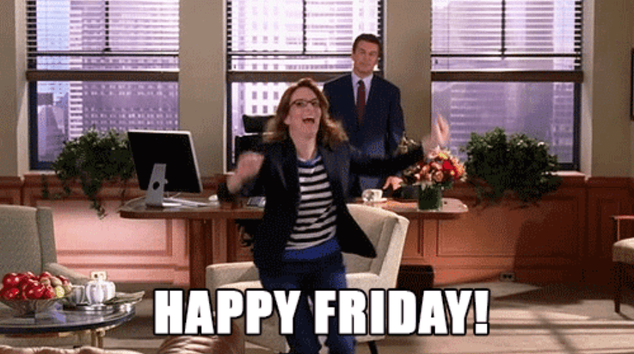 Out For Work Celebration Happy Friday Funny GIF