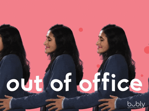 Out Of Office Celebration GIF
