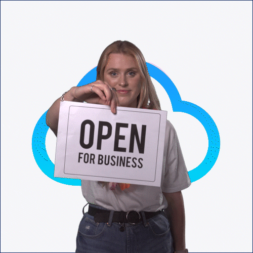 Out Of Office Woman Holding A Paper GIF