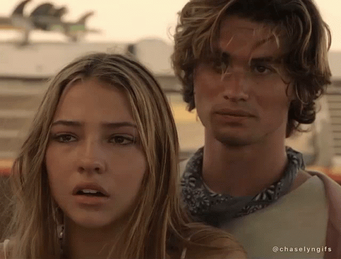 Outer Banks Chaselyn Shocked GIF