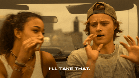 Outer Banks Jj Kiara Take That GIF