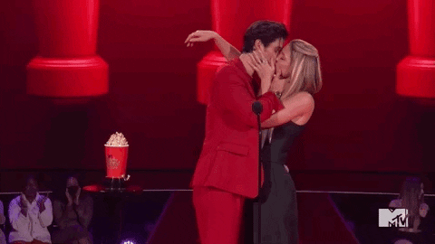 Outer Banks Kiss Mtv Awards GIF