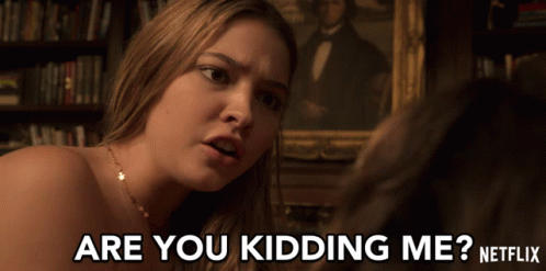 Outer Banks Madelyn Cline Kidding GIF