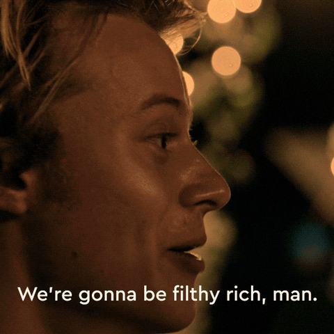 Outer Banks Rudy Pankow Rich Man GIF