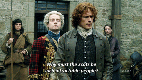 Outlander Jamie Fraser Listen GIF