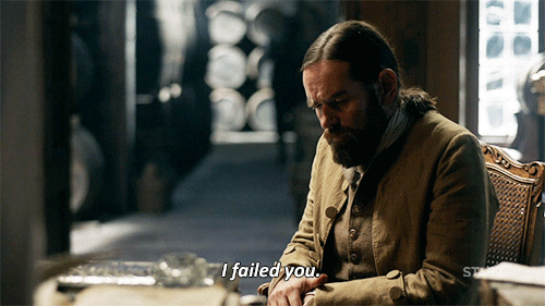 Outlander Roger Wakefield Failure GIF
