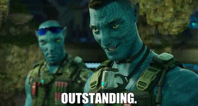 Outstanding Miles Quaritch GIF