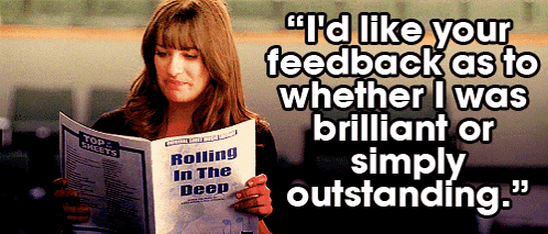 Outstanding Rachel Berry GIF