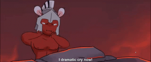 Over Acting Dramatic Cartoon Character GIF