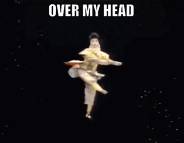 Over My Head Pirouette Music Video GIF