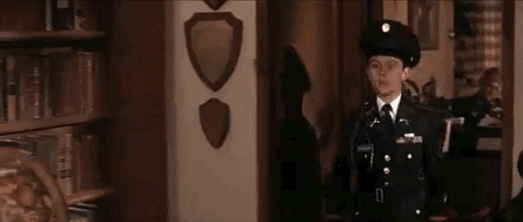 Over The Top Kid Salute GIF