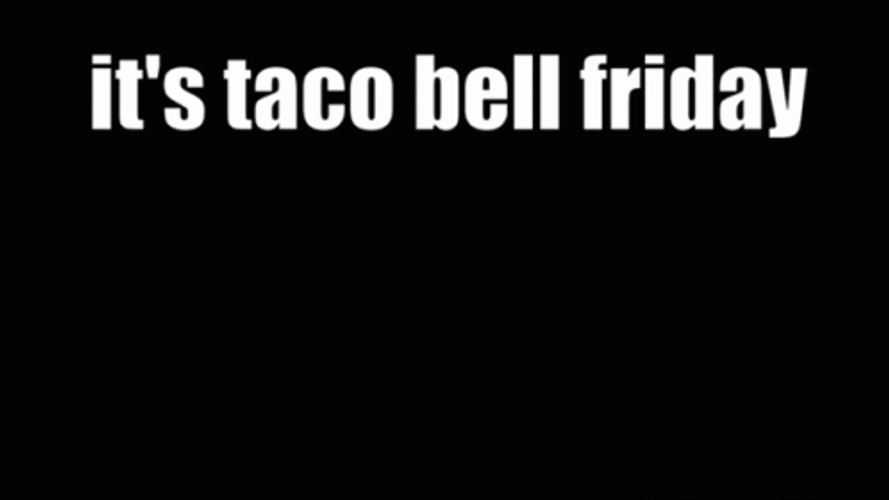 Overloaded Delicious Taco Bell GIF