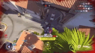 Overwatch Game Play Jump GIF