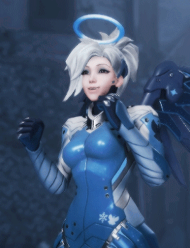 Overwatch Mercy Clapping GIF