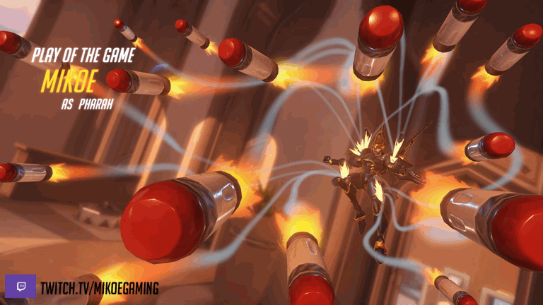 Overwatch Pharah Play Game GIF