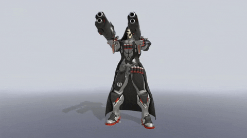 Overwatch Reaper Weapon Motion GIF