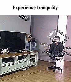 Overwatch Zenyatta Cosplay Tranquility GIF
