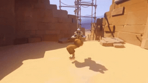Overwatch Zenyatta Funny Walk GIF