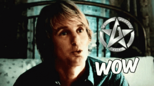 Owen Wilson Wow Galaxy Heroes Coin GIF