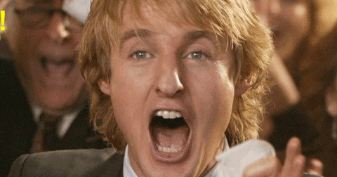 Owen Wilson Wow Scream GIF