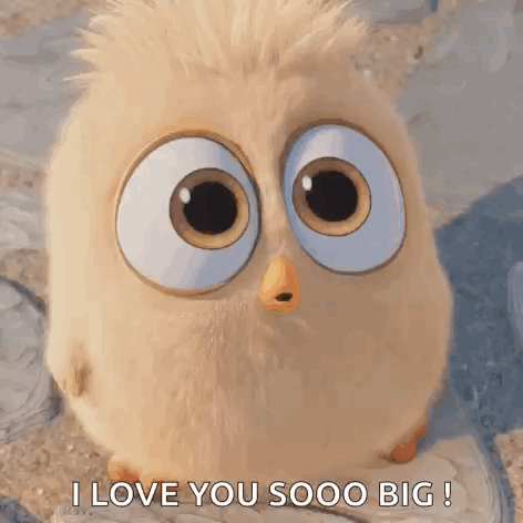 Owl Sticking Tongue Out 'I Love You Sooo Big