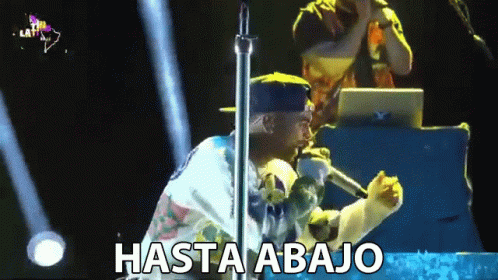 Ozuna Singing And Dancing GIF