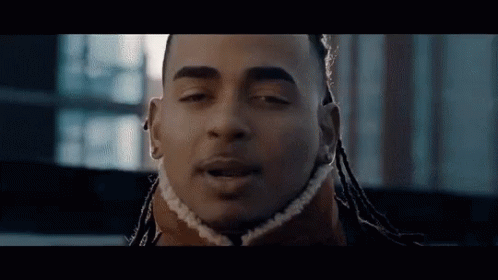 Ozuna Singing His New Music Video GIF