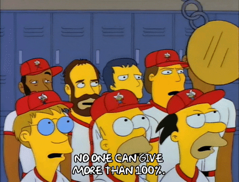 Ozzie Smith Hypnotized The Simpsons GIF