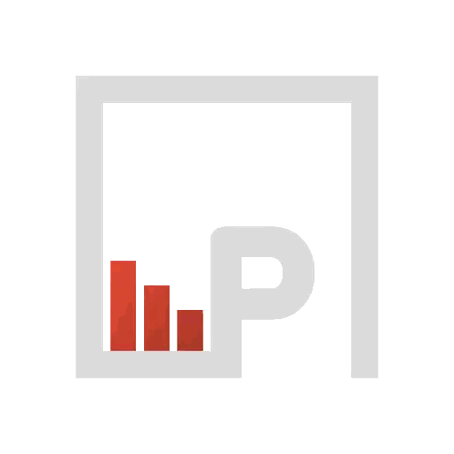 P and Bar Graph Square